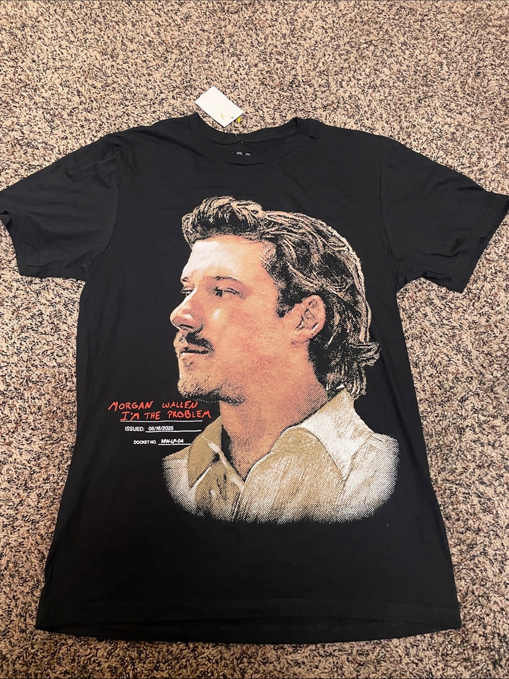 Morgan Wallen Black Graphic Tee Unisex Various Sizes | NWT